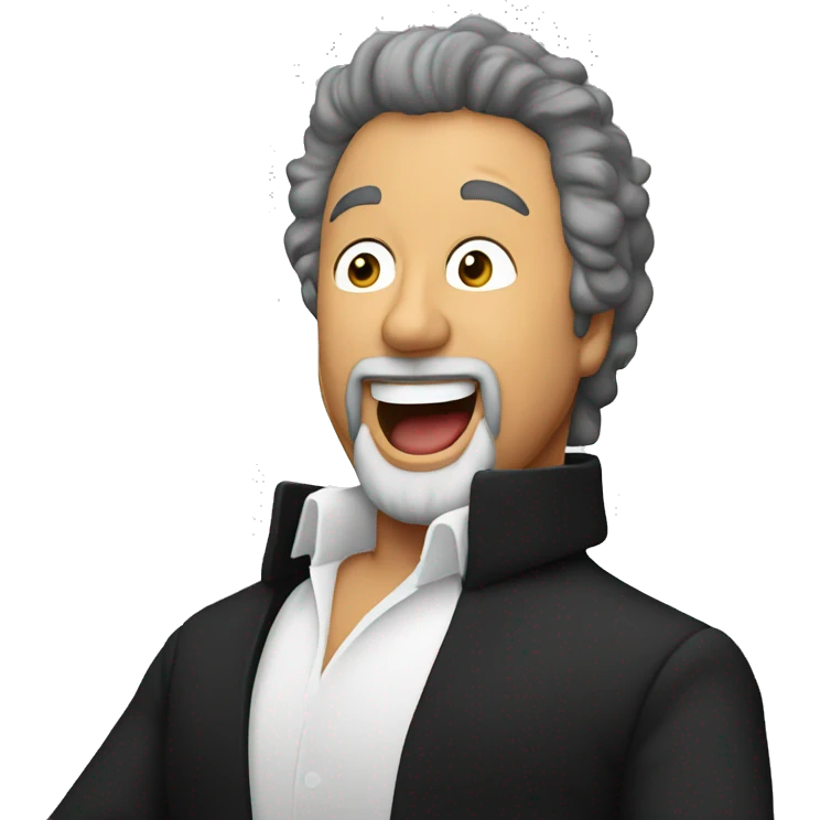 tom jones singing emoji