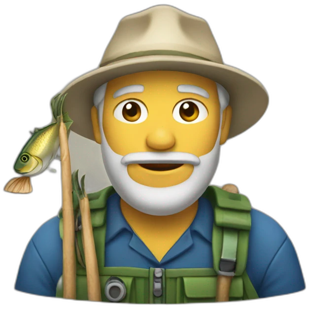 Pescador emoji