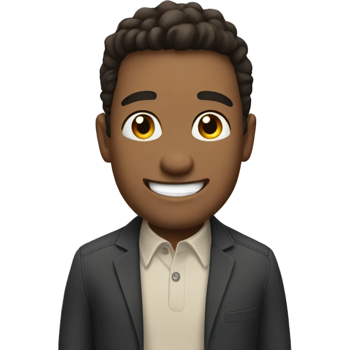 Dan looking happy emoji