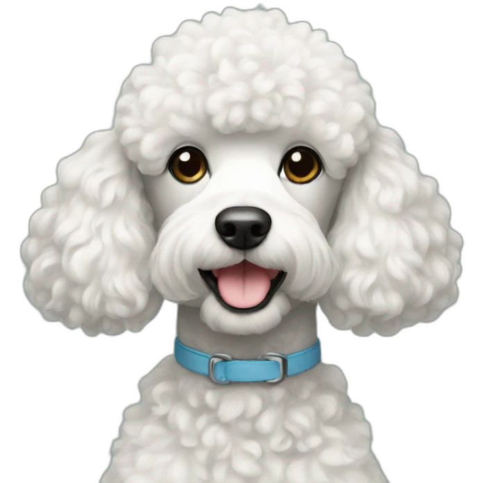 Poodle mini emoji