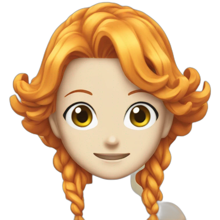 Nami one piece emoji