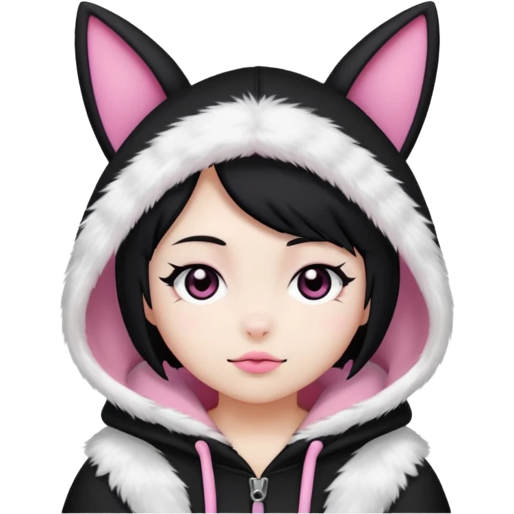 Kuromi from hello kitty  emoji