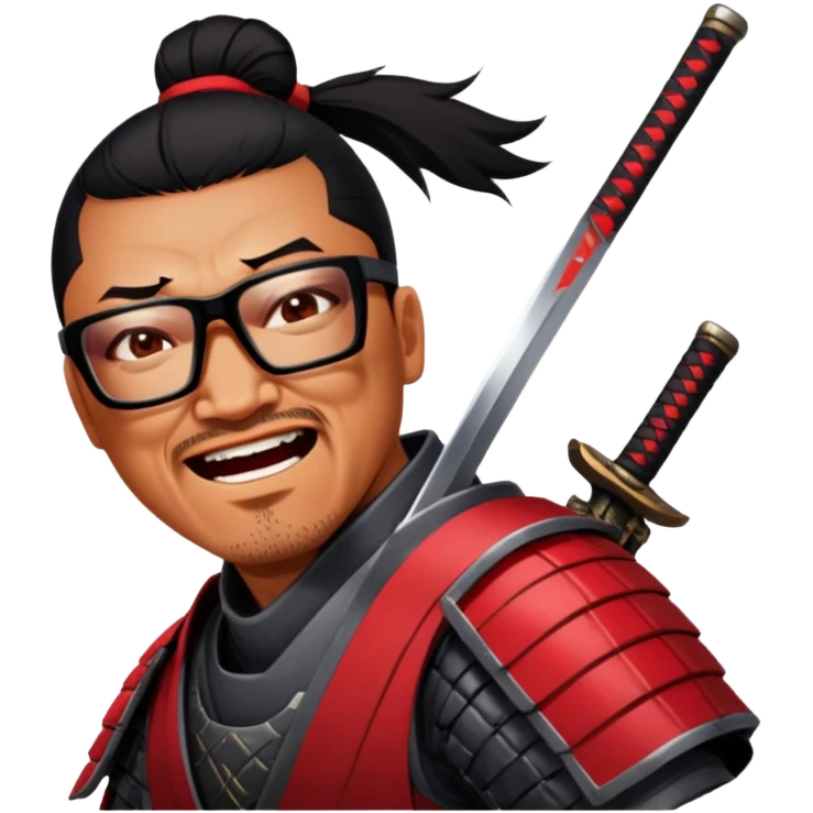Battle-Ready Samurai emoji
