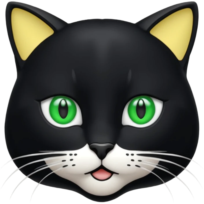  pareil en blanc même forme que l’emoji 🐈‍⬛ emoji