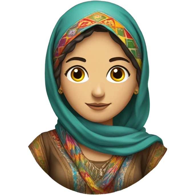 kurdish woman emoji