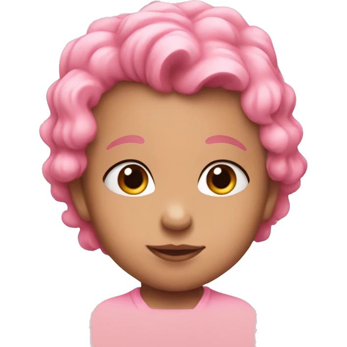Baby pink hart emoji