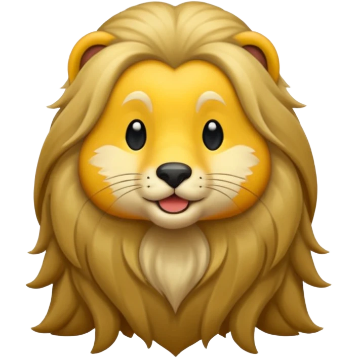 long haired animal emoji
