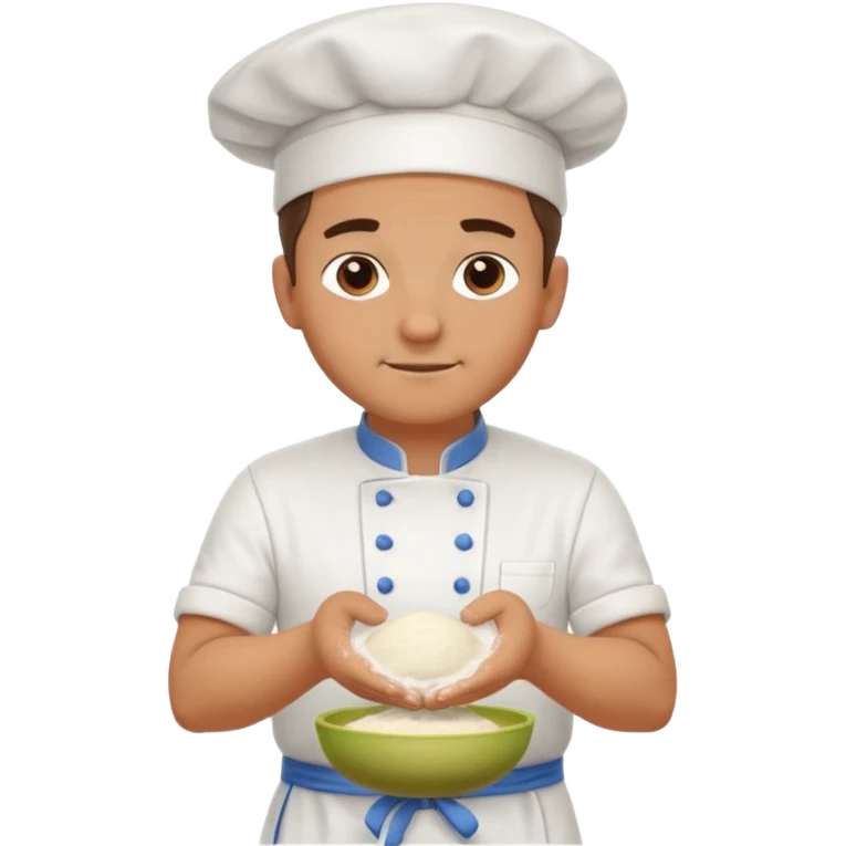Chef kneading dough


 emoji