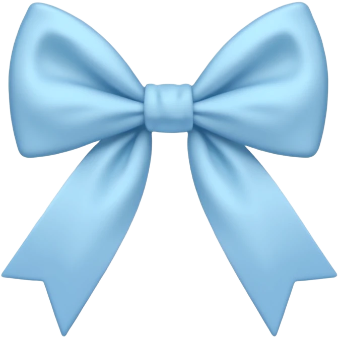 🎧 with pastel blue bows right before the part that covers your ears emoji