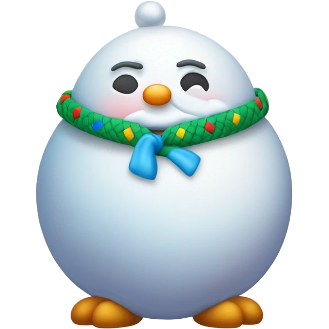 Boneco de neve emoji