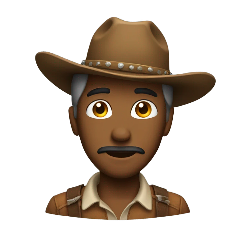 Me in a cowboy hat  emoji
