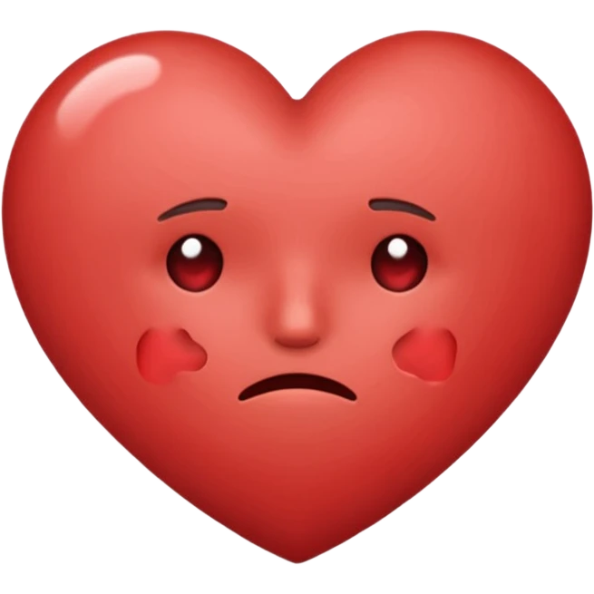 Cœur fatigué  emoji