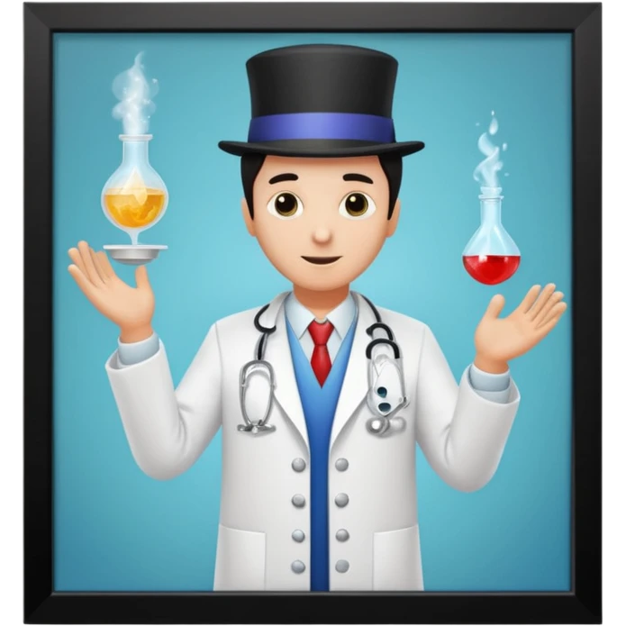 Magician Hospital. emoji