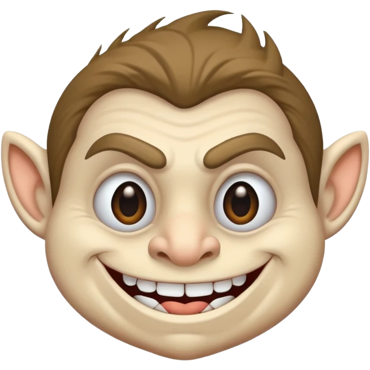 Troll face emoji