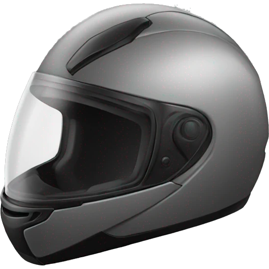 Motorcycle helmet emoji