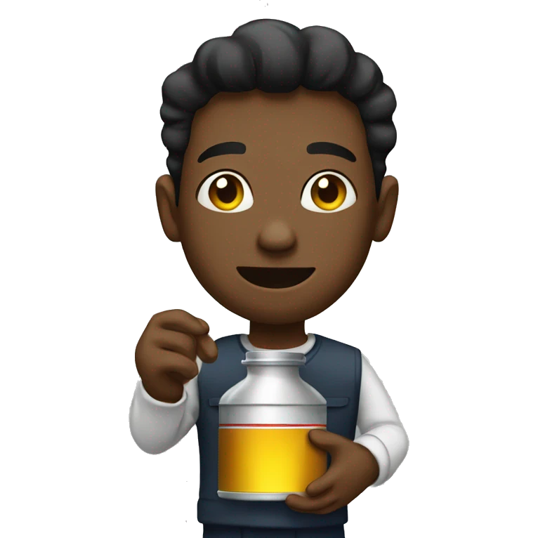 American holding oil emoji