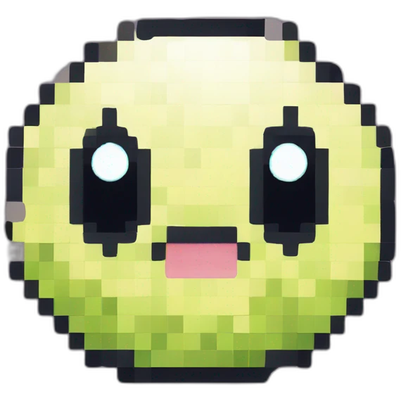 Pixelated tamagotchi emoji