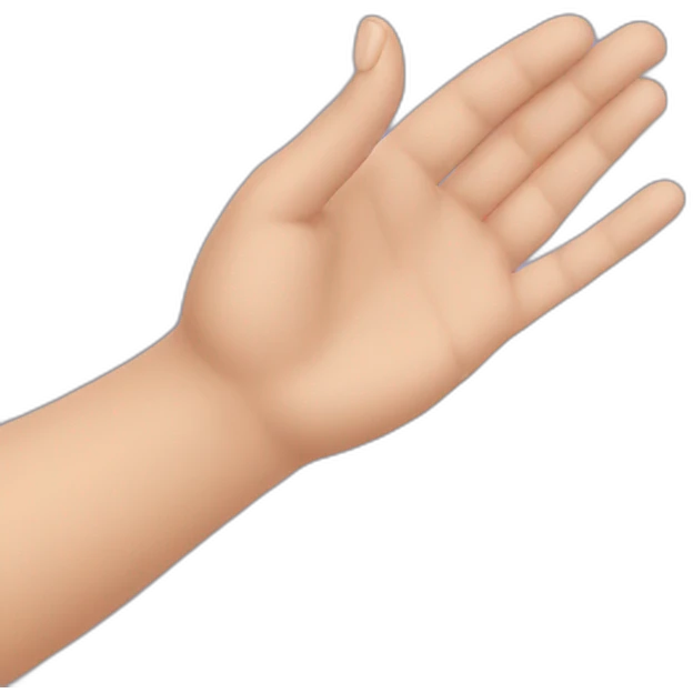 Cœur avec les mains emoji