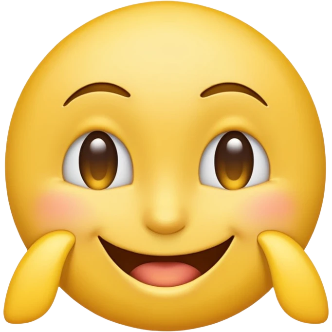 A sneaky winking emoji emoji