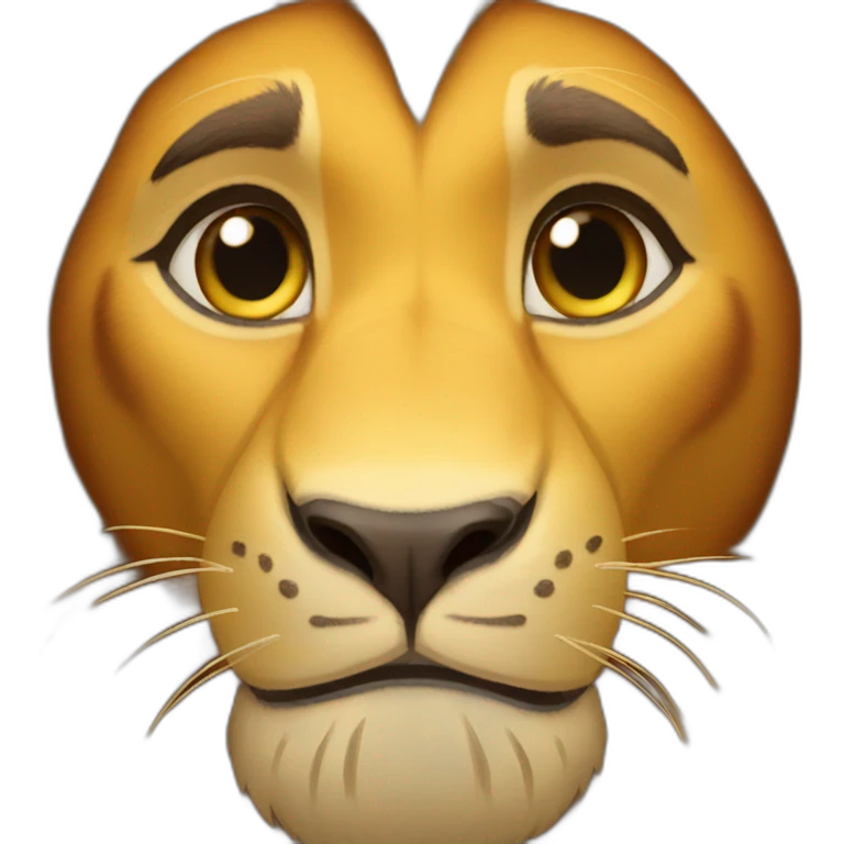 Lion king emoji