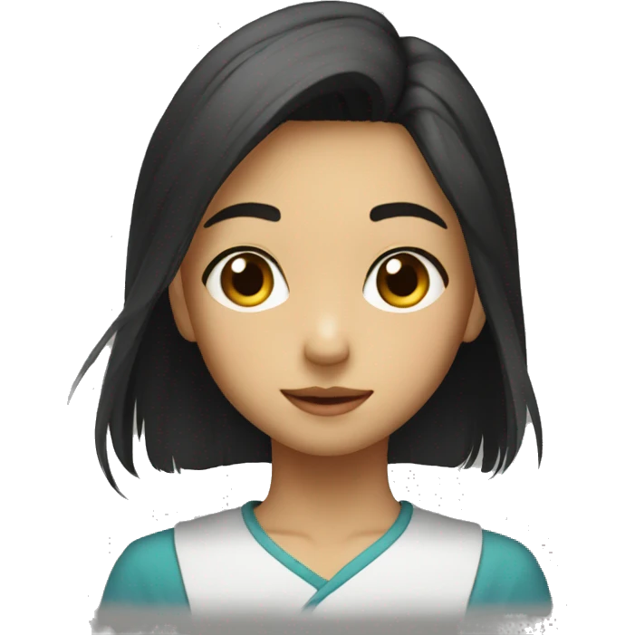 Young miko emoji