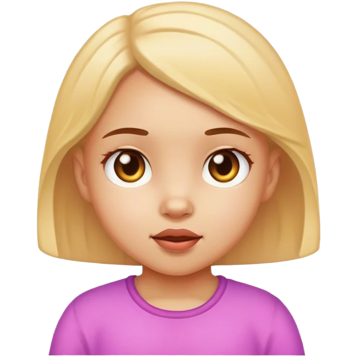 little girl emoji