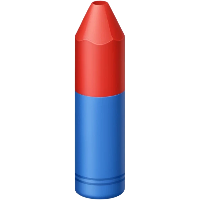 white crayon , blue crayon , red crayon emoji