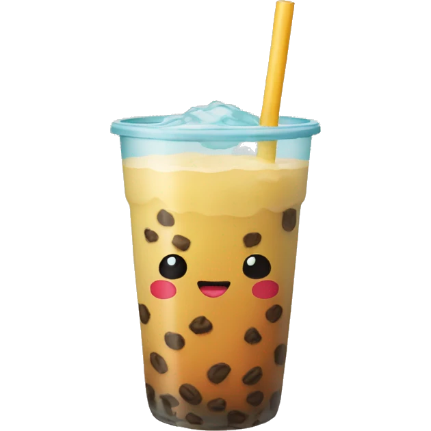 Boba drink emoji