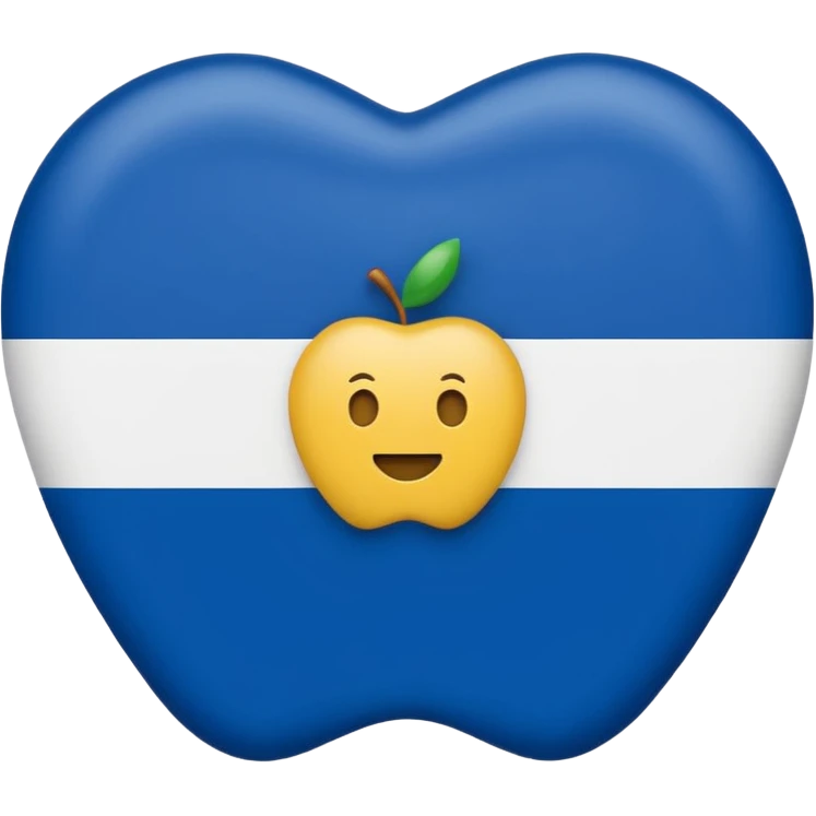 bandeira dos Açores, estilo emoji Apple, minimalista, formato quadrado, sem texto emoji