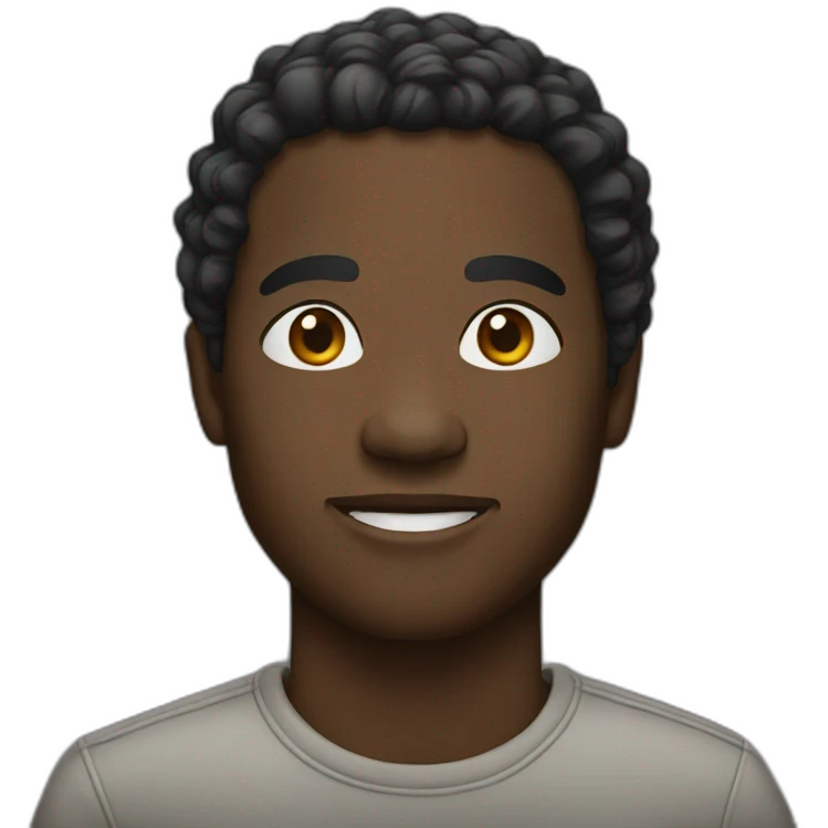 black person emoji