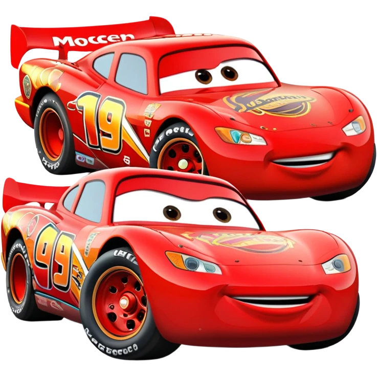 Cars flash Mcqueen emoji