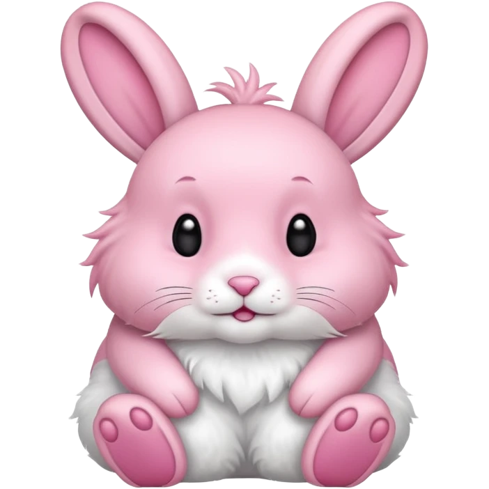 Pembe tavşan emoji