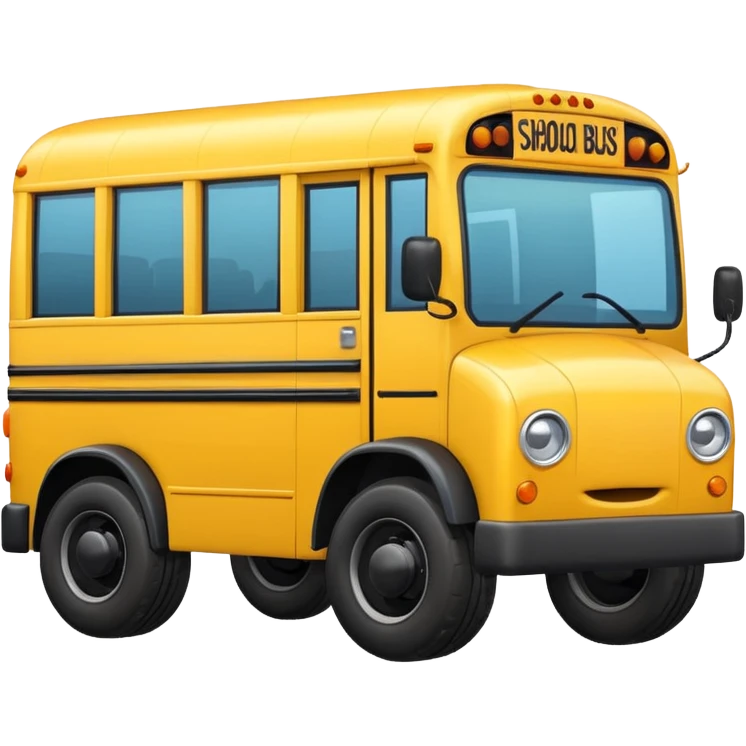 Make me an emoji of a small school bus emoji