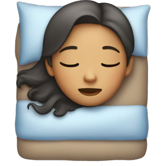 girl sleeping emoji