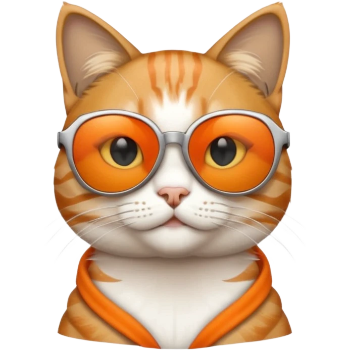 Cat wearing sunglasses emoji