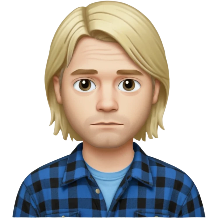 KURT COBIN/NIRVANA NO SHOW DE ROCK emoji