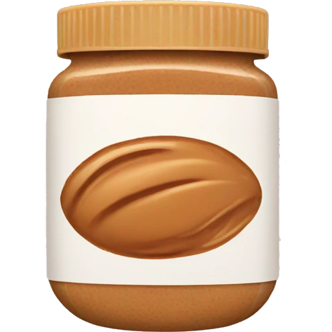 Almond butter emoji