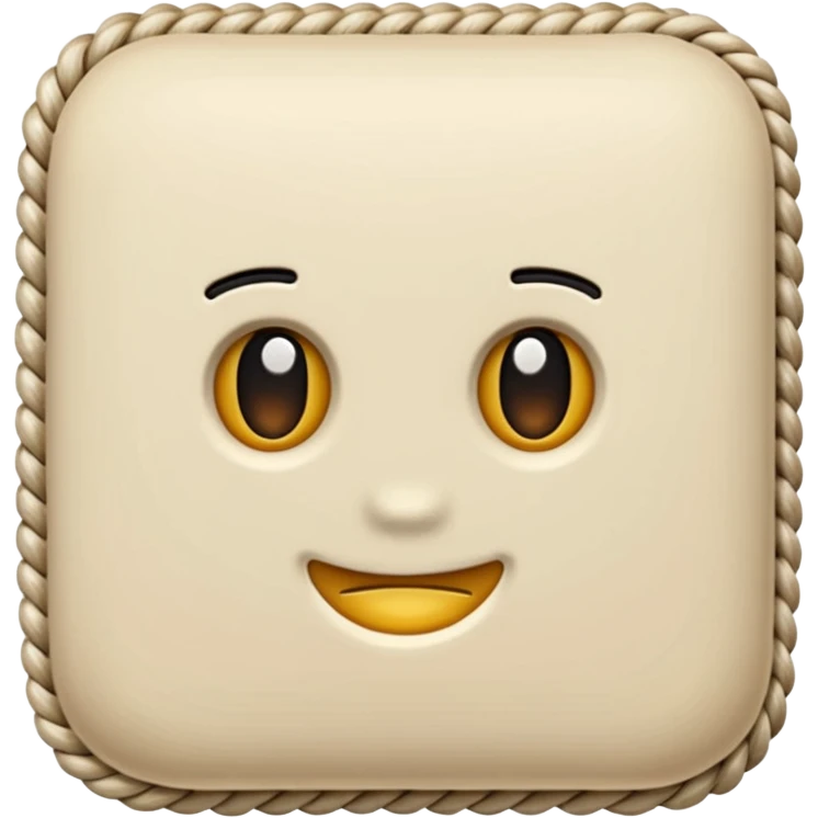 coarse stitching emoji