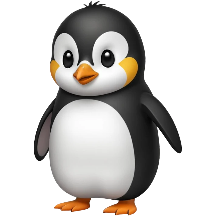Penquin dog emoji