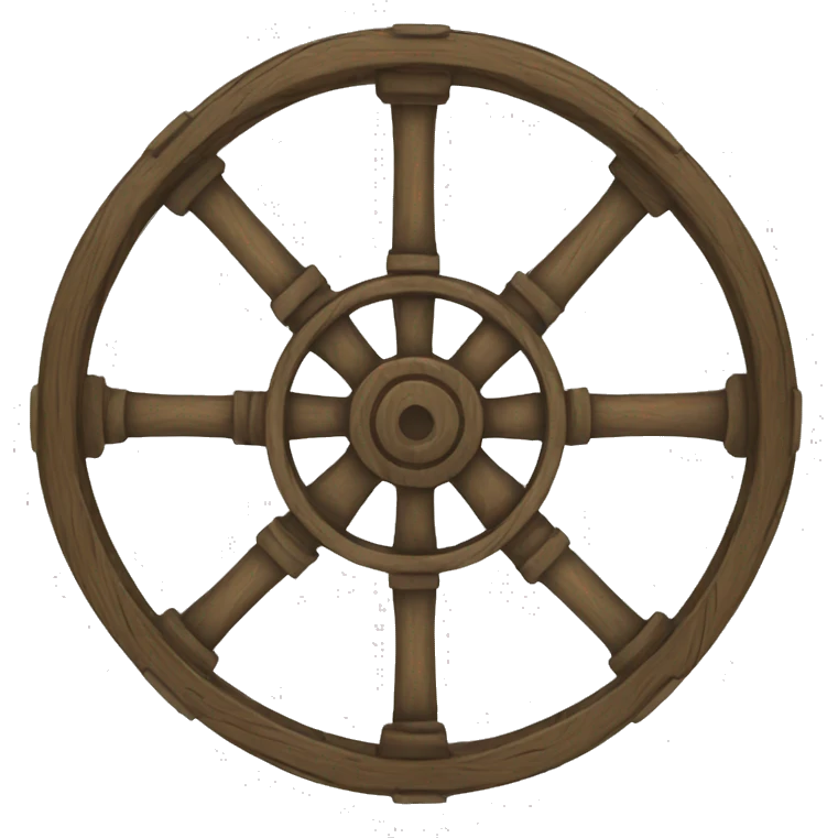 pirate boat wheel emoji