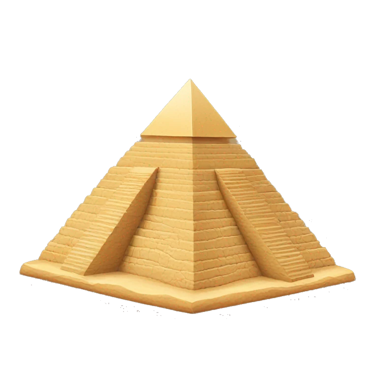 Pyramid emoji