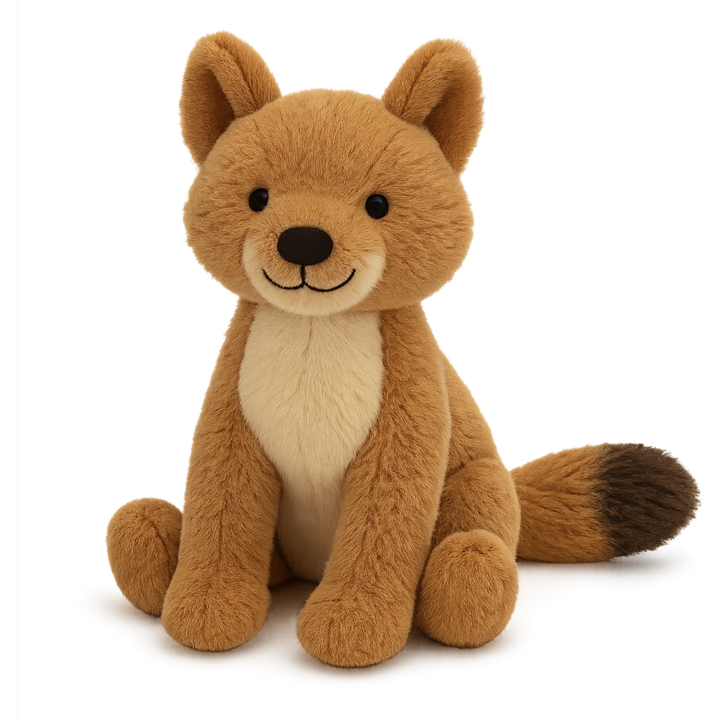 dhole jellycat stuffed plush emoji