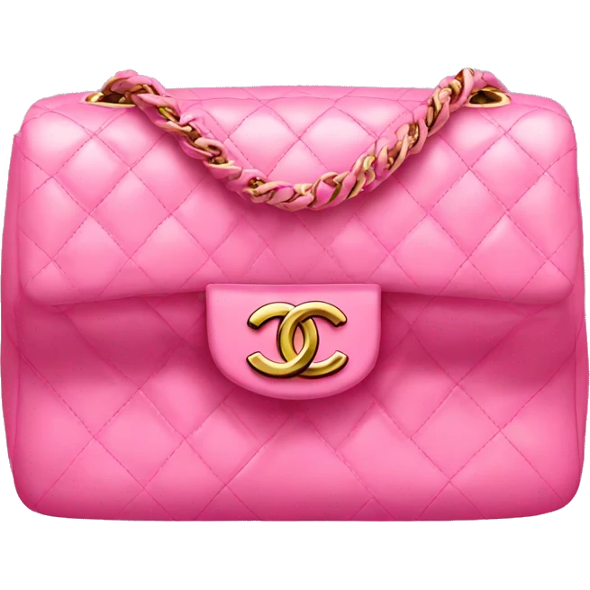 Pink Chanel bag  emoji