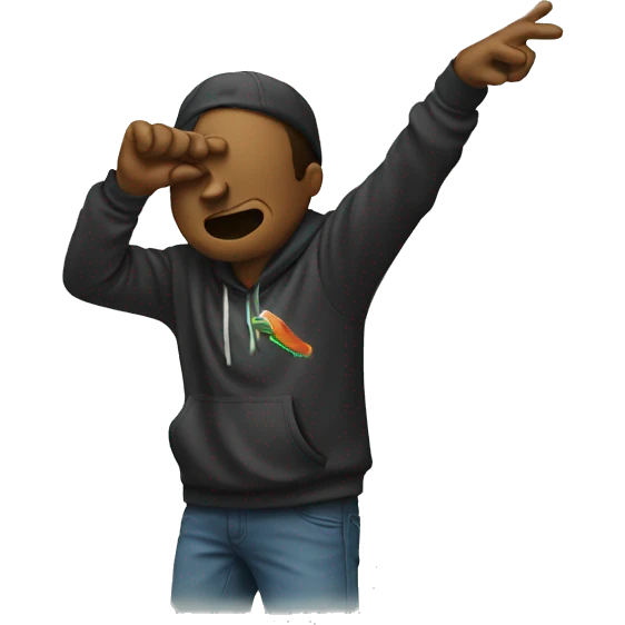 Dabbing emoji