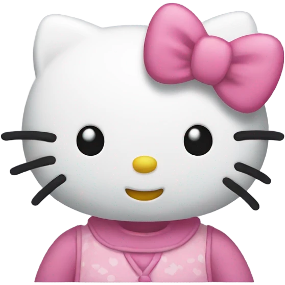 Hello kitty emoji