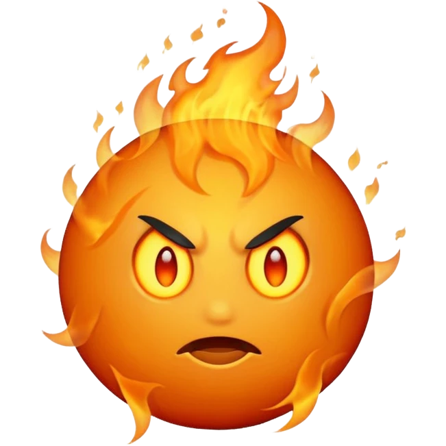Boule de feu emoji