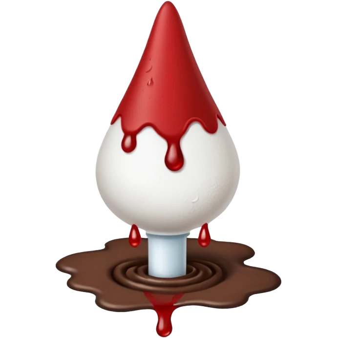 tampon + blood droplet + poop emoji