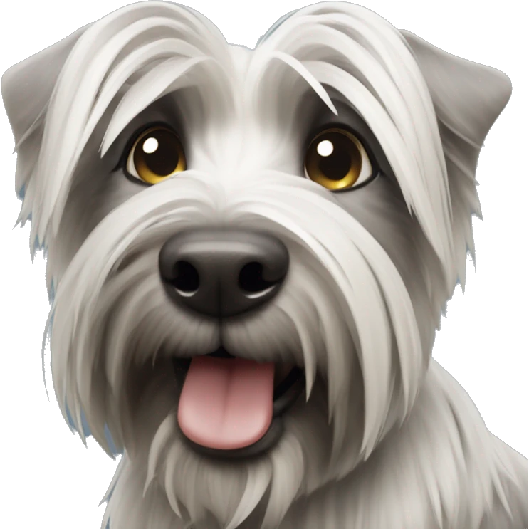 Skye Terrier dog emoji