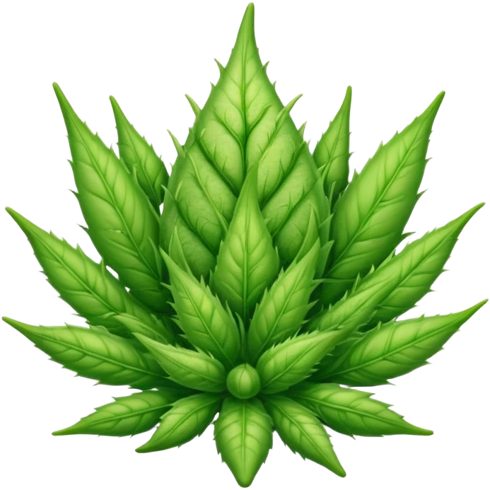 Weed bud emoji