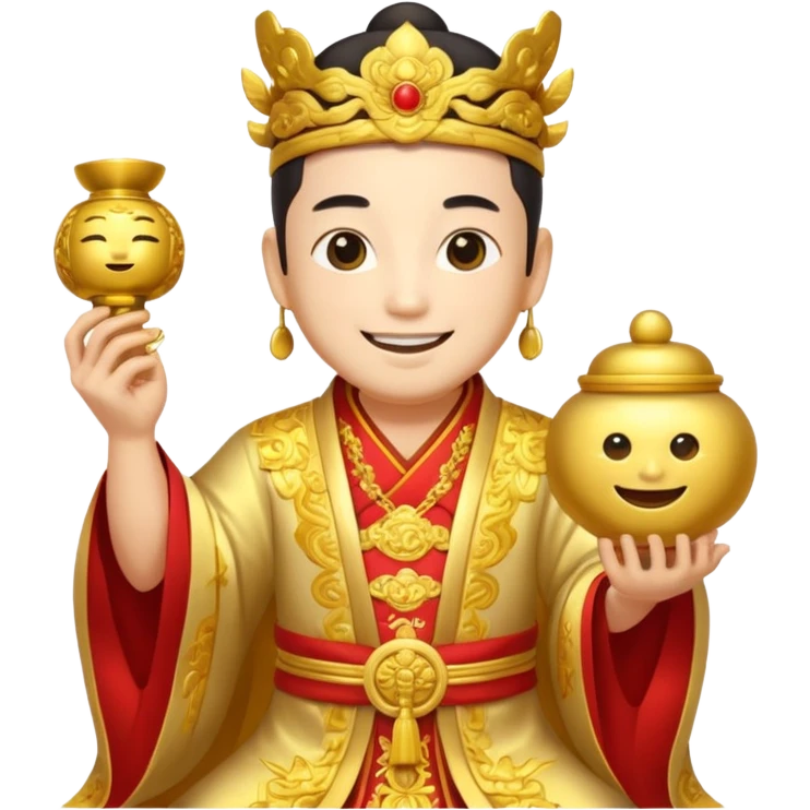 Chinese God of Wealth emoji